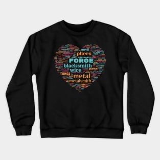 Blacksmith Metalsmith Forge Crewneck Sweatshirt